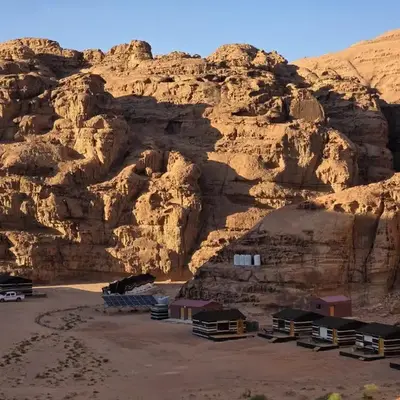 Luxury tent camp