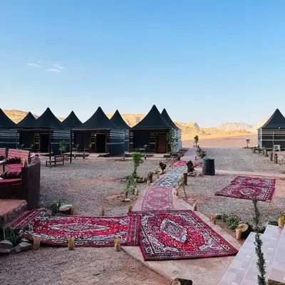 Dessert flowers wadi rum