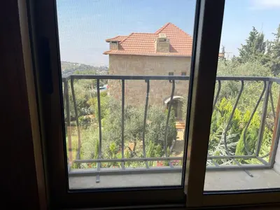 a view from a window of a house at Horizon Loft in Bilāl