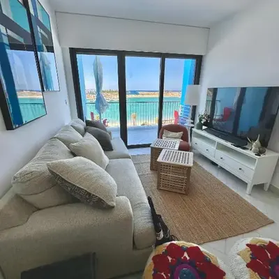 Chic One-Bedroom with Sea View