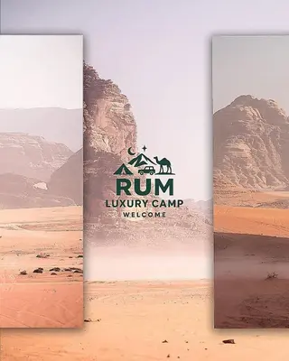 a sign for the rum university camp welcome in the desert at RUM LUXURY CAMp in Wadi Rum