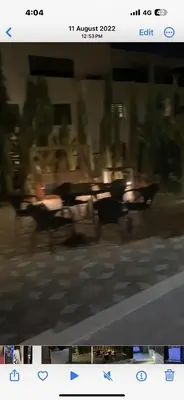 a blurry picture of a living room with a couch at Omar big house on abdun in Amman