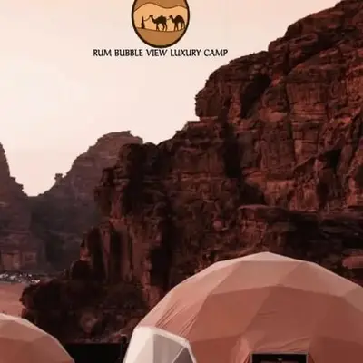 RUM BUBBLES VIEW lUXURY CAMP
