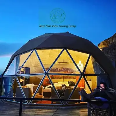 RUM STAR VIEW BUBBLES lUXURY CAMP