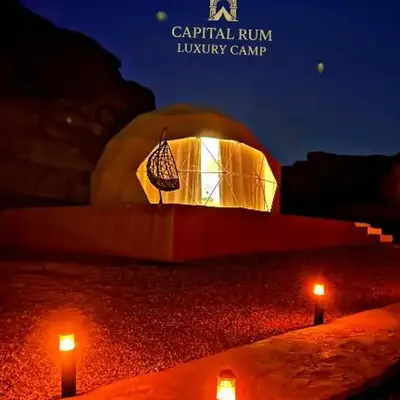CAPITAL RUM lUXURY CAMP