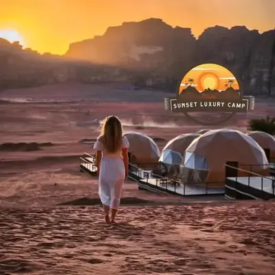 RUM SUNSET BUBBLES lUXURY CAMP