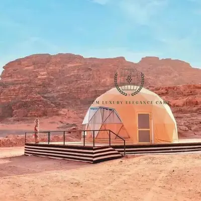 RUM ELEGANCE BUBBLE lUXURY CAMP