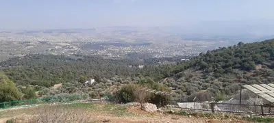 a view from the top of a hill at Offgrid Jerash-Ajlune MountainView Studio Shalea شاليه استوديو جبال جرش in Jerash