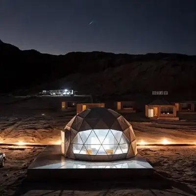 Wadi Rum party luxury camp