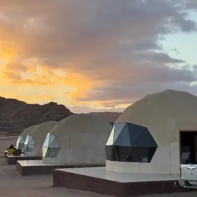 Wadi Rum famous luxury camp