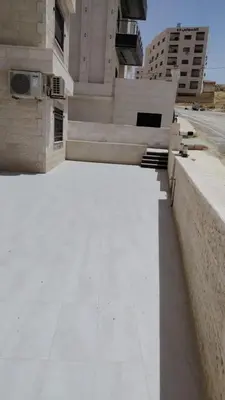 a view from the top of a building at شقة واسعة مع ترس كبير in Amman