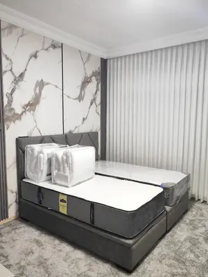 a bedroom with a bed in a room at بيت محمد in Amman