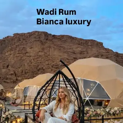 Wadi rum Bubble Bianca luxury