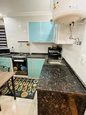 a kitchen with a sink and a counter top at New studio in Jabal Amman and Al-Weibdeh متابعة in Amman