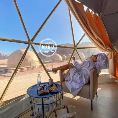 MARIA LUXURY CAMp&BUBBLES ROOM