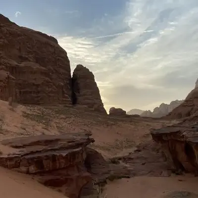 Stars light tent wadi rum