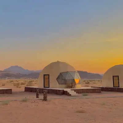 Desert Stars Bubble Camp Wadi Rum