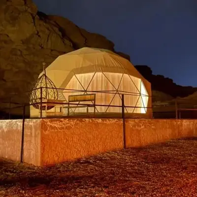 Nile bedouin camp
