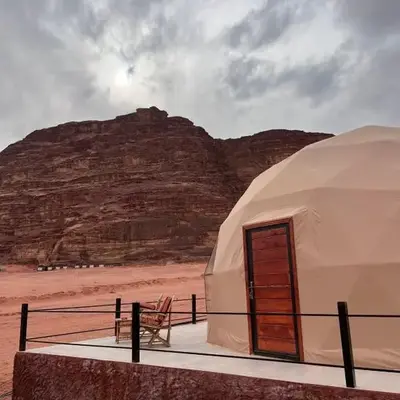 Wadi rum camp teem