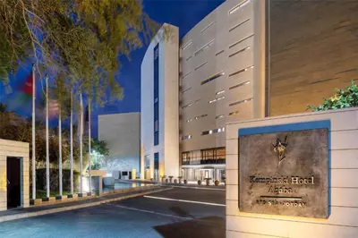 a rendering of the front of a building at Kempinski Hotel Aqaba in Aqaba