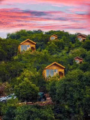 Gallery image of Ajloun Wooden Huts اكواخ عجلون الخشبية Live amid nature in Umm al Manābī‘