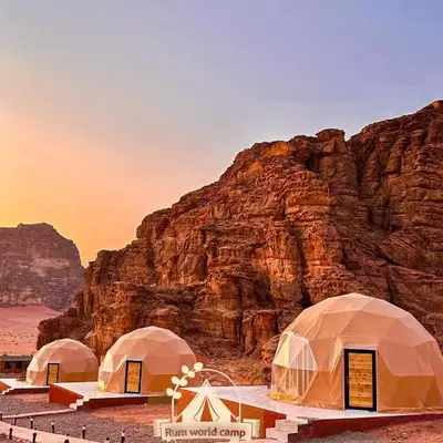 RUM WORLD BUBBLE lUXURY CAMP
