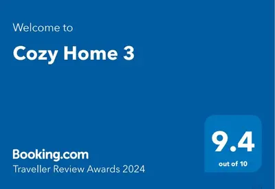 a screenshot of the welcome to cozy home homepage at Cozy Home 3 in Amman