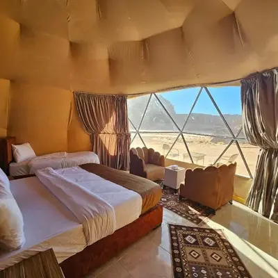 Rand desert camp