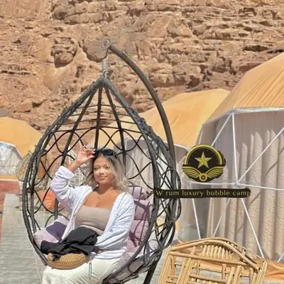RUM W BUBBLE lUXURY CAMP